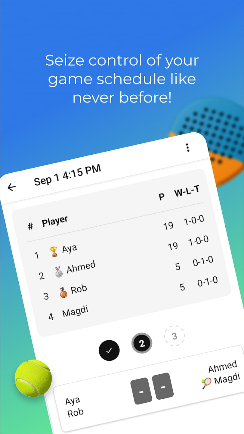 Padelicano App Store screen 3