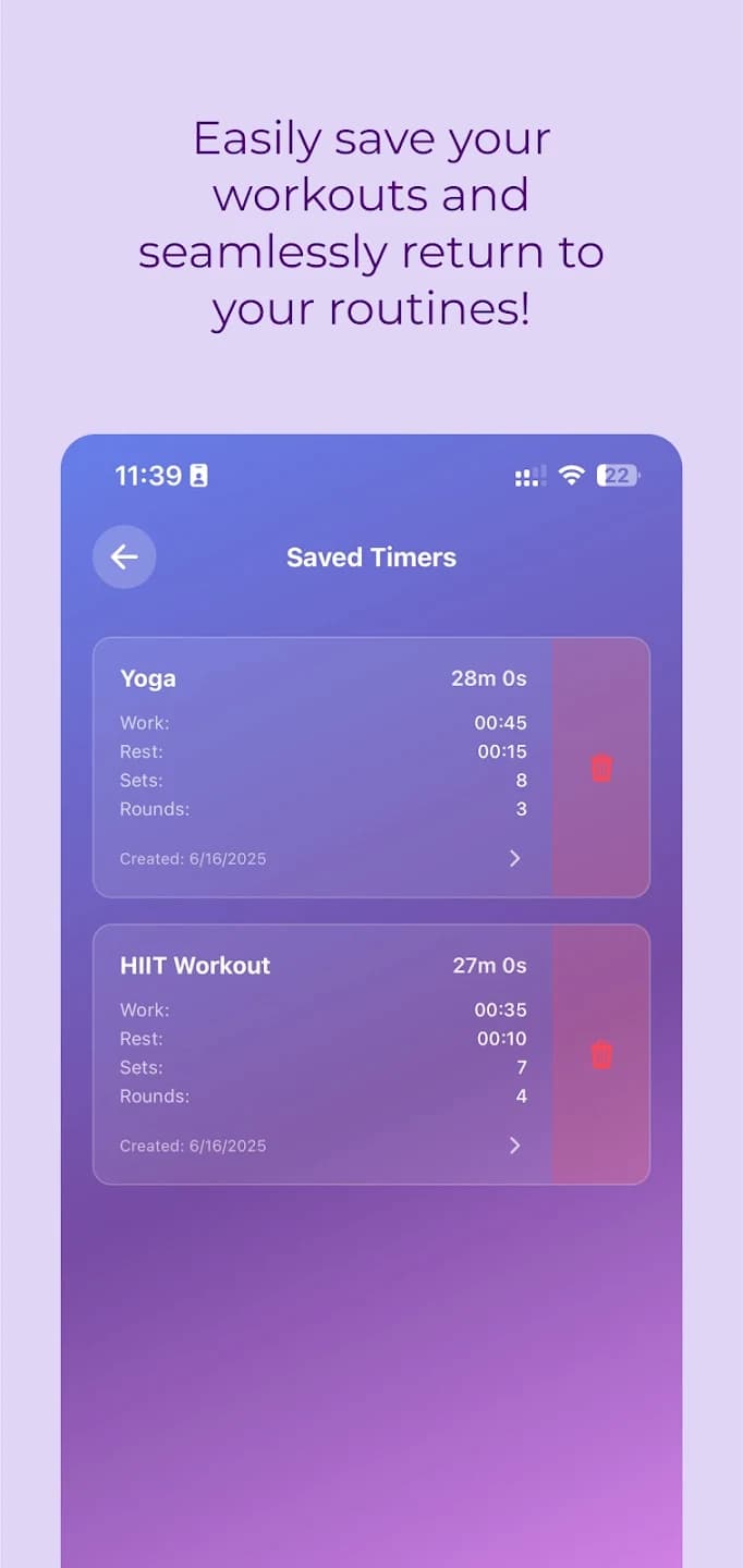 Tempo Timer App Store screen 4