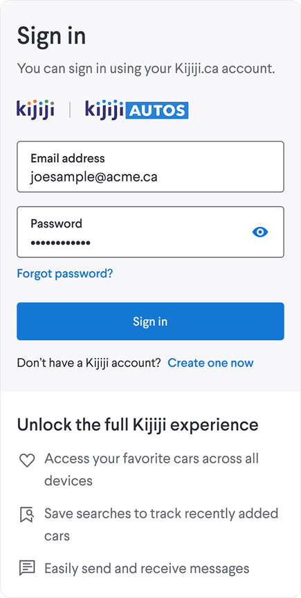 USPs in login