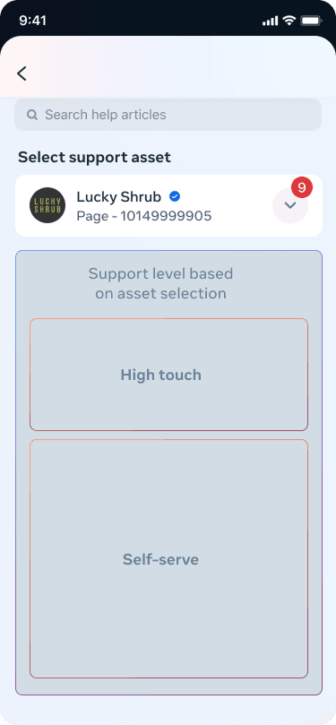 Support hub 1