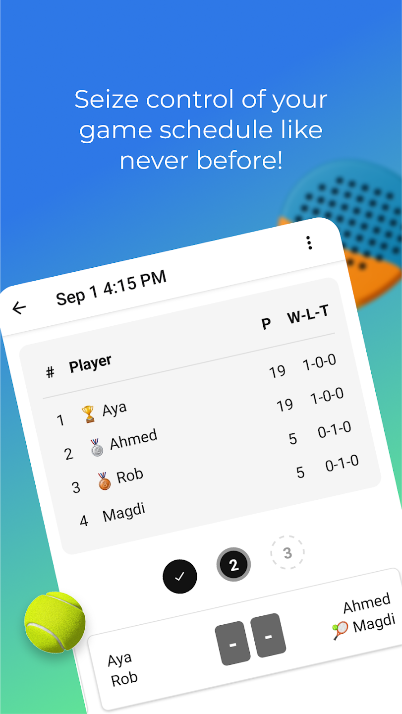 Padelicano App Store screen 3